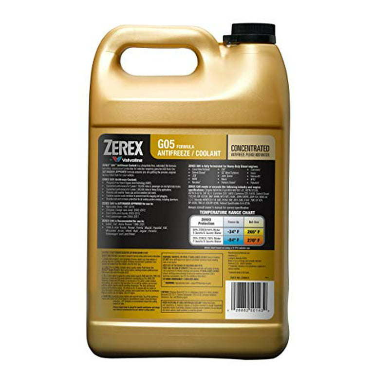 Zerex G05 Phosphate Free Antifreeze / Coolant Concentrate 1 GA